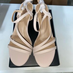 IDIFU Cream Strappy Heels